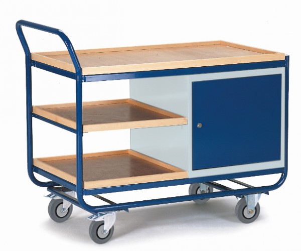 ROLLCART 07-4326 Montagewagen mit Stahlschrank