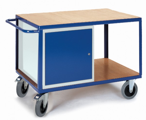 ROLLCART 07-4318 Großer Werkstattwagen mit Schrank